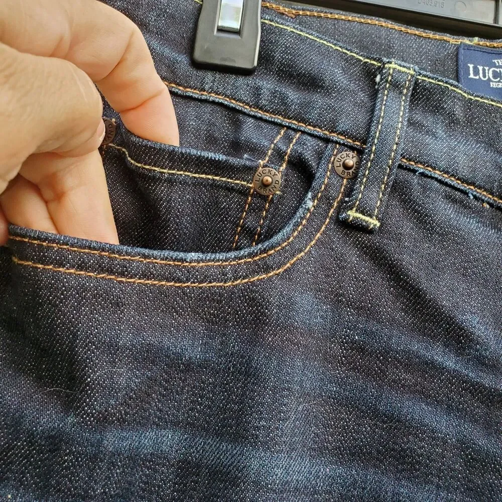 Lucky Brand Easy Ryder Ankle Jeans Size 4/27 - Picture 4 of 11